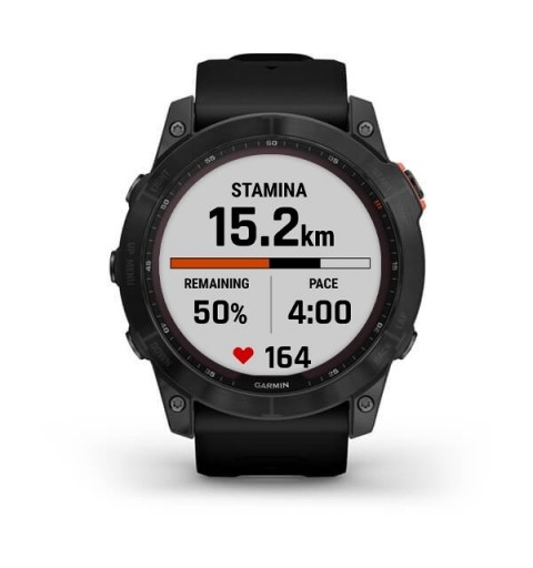 Garmin fenix 7X Solar 3,56 cm (1.4") MIP 51 mm Digital 280 x 280 Pixeles Pantalla táctil Gris Wifi GPS (satélite)