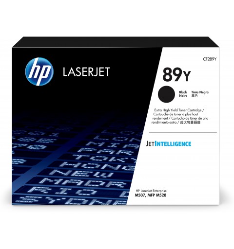 HP 89Y Extra High Yield Black Original LaserJet Toner Cartridge