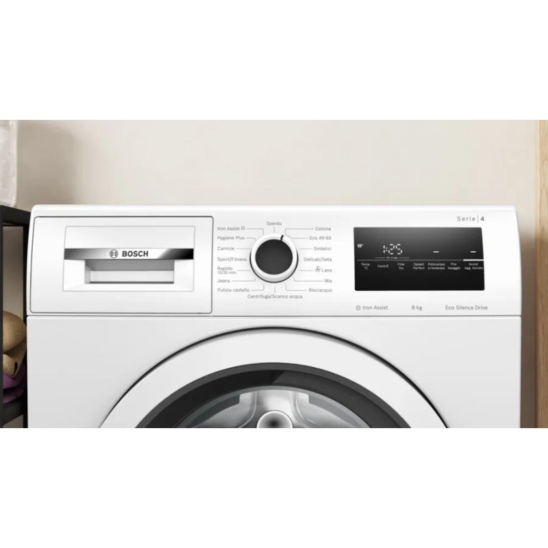 Bosch Serie 4 WAN24208II lavadora Carga frontal 8 kg 1200 RPM Blanco