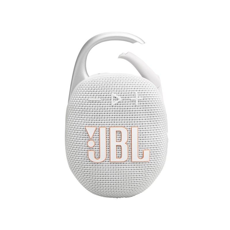 JBL Clip 5 Altoparlante portatile mono Bianco 7 W