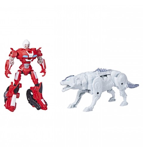 Transformers Hasbro Il Risveglio, Doppio Pacco con Armatura Arcee, confezione da 2 action figure, Rcee e Silverfang