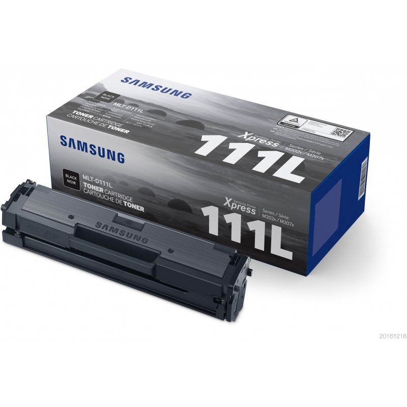 Samsung Cartucho de tóner negro de alto rendimiento MLT-D111L