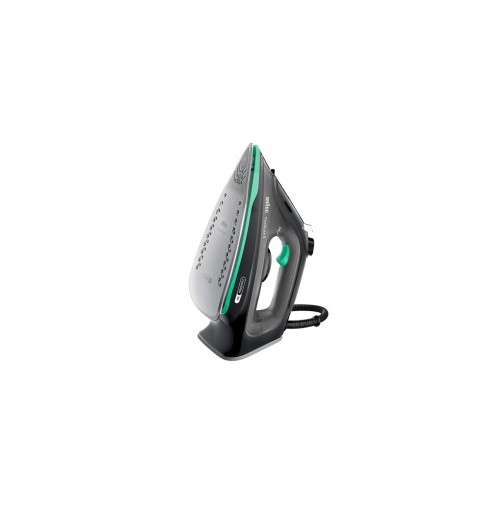 Braun TexStyle 5 SI 5277 GR ferro da stiro Ferro da stiro a secco e a vapore Piastra in Ceramica 2700 W Verde