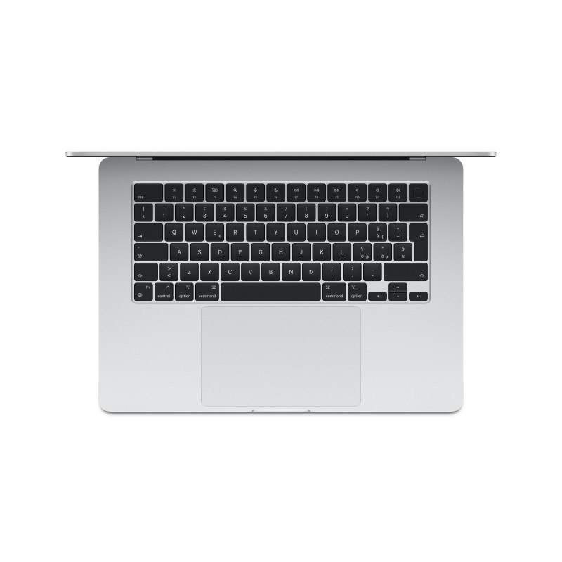 Apple MacBook Air 15-inch M3 chip with 8-core CPU and 10-core GPU, 16GB, 512GB SSD - Silver