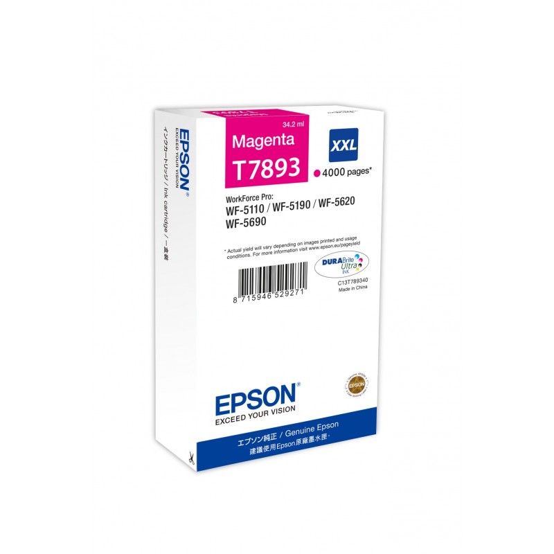 Epson Ink Cartridge XXL Magenta