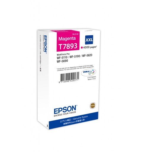 Epson Cartucho T789340 magenta XXL