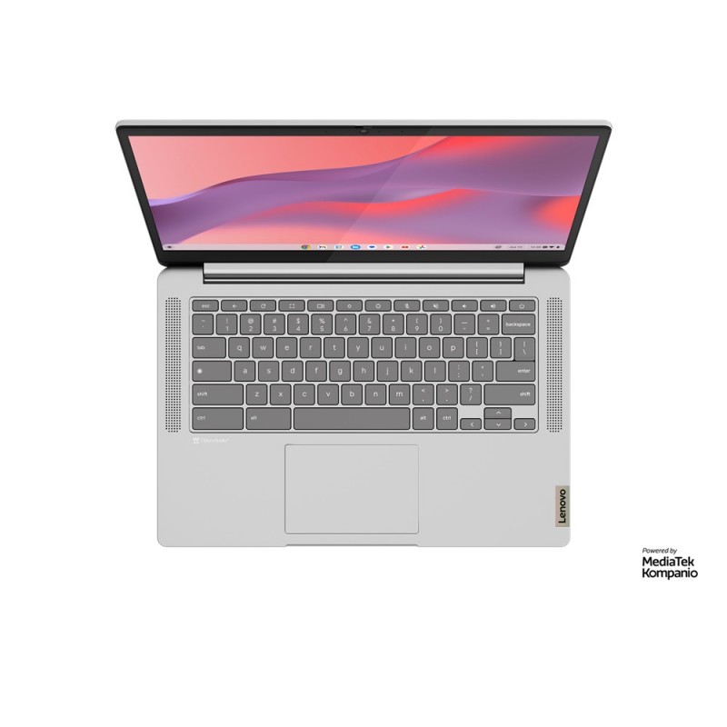 Lenovo IdeaPad Slim 3 Chrome 14M868 MediaTek Kompanio 520 Chromebook 35.6 cm (14") Full HD 4 GB LPDDR4x-SDRAM 64 GB eMMC Wi-Fi