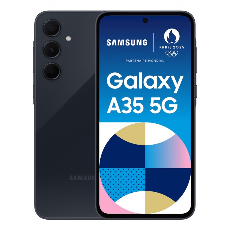 Samsung Galaxy A35 5G 16.8 cm (6.6") Hybrid Dual SIM Android 14 USB Type-C 6 GB 128 GB 5000 mAh Navy