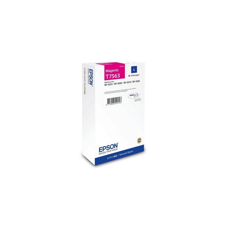 Epson C13T75634N cartucho de tinta 1 pieza(s) Original Rendimiento estándar Magenta