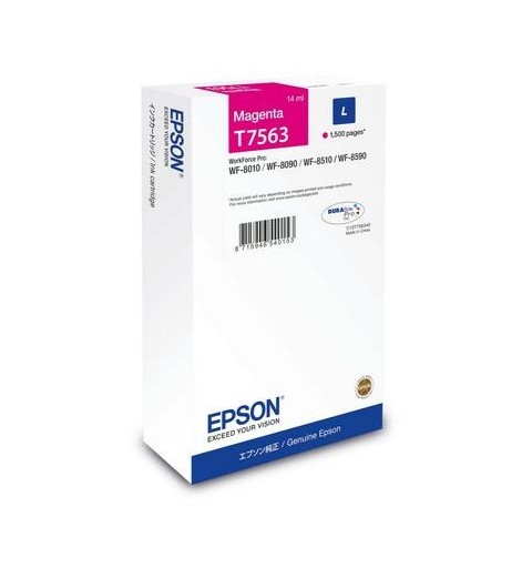 Epson C13T75634N cartucho de tinta 1 pieza(s) Original Rendimiento estándar Magenta