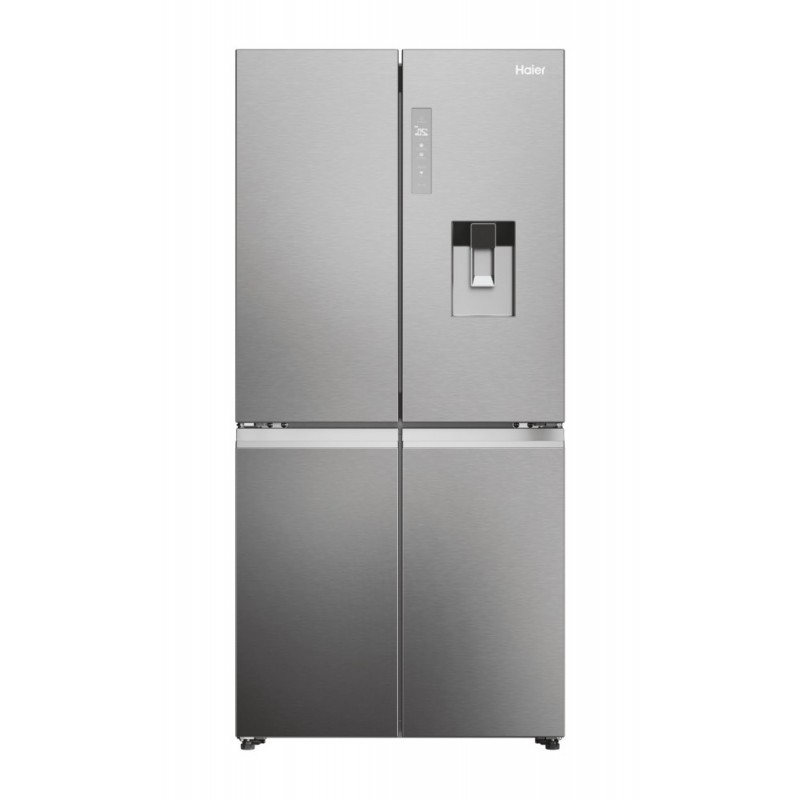 Haier Cube 83 Serie 5 HCW58F18EHMP side-by-side refrigerator Freestanding 507 L E Platinum, Stainless steel