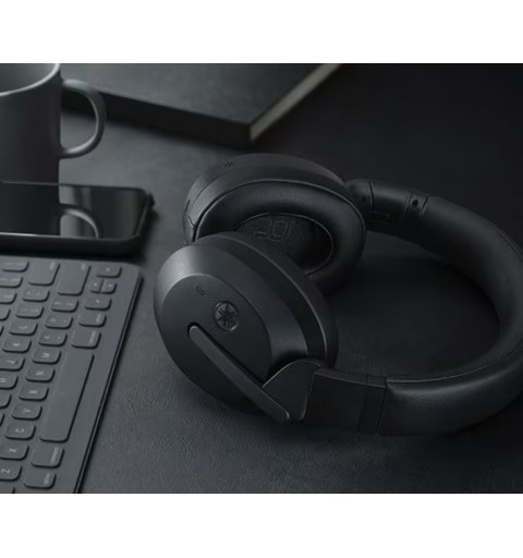 Yamaha YH-E700B écouteur casque Sans fil Arceau Appels Musique Bluetooth Noir