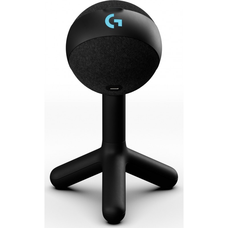 Logitech G Yeti Orb Negro Micrófono de superficie para mesa