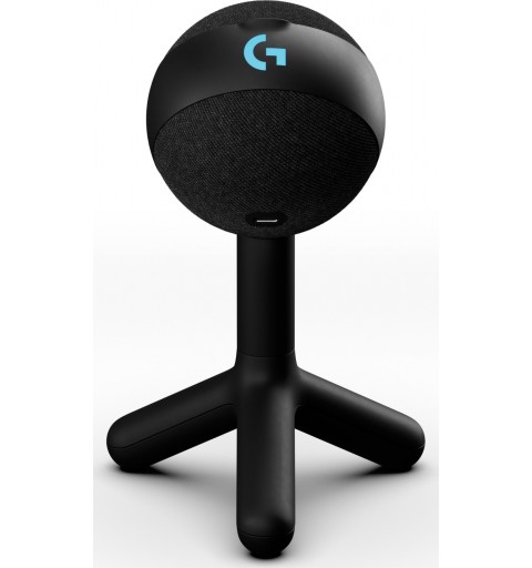 Logitech G Yeti Orb Negro Micrófono de superficie para mesa