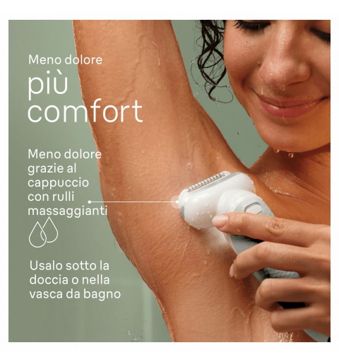 Braun Silk-épil 9 9-061 40 pinzas Plata, Blanco