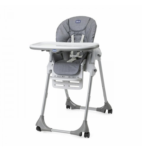 Chicco 00079565690000 Hochstuhl Traditioneller Hochstuhl Gepolsterter Sitz Grau