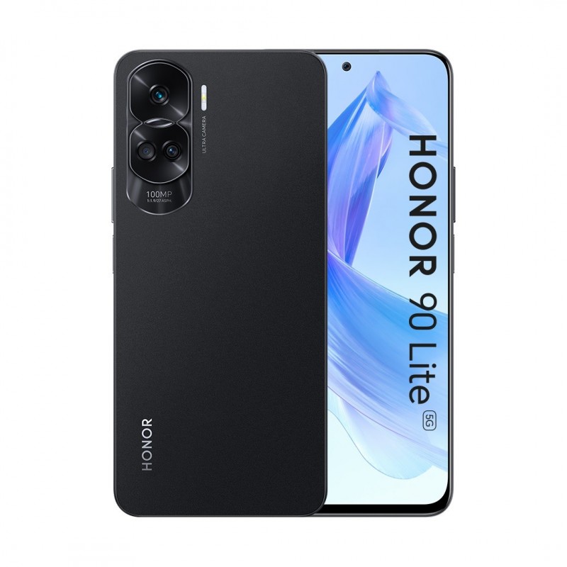 Honor 90 Lite 17 cm (6.7") Dual-SIM Android 13 5G USB Typ-C 8 GB 256 GB 4500 mAh Schwarz