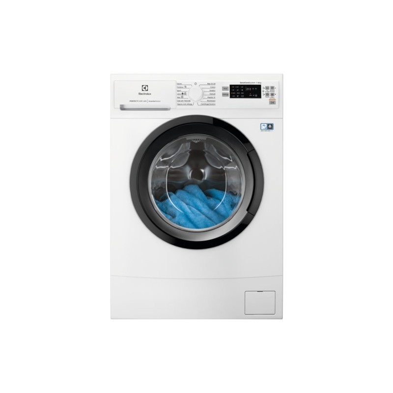 Electrolux SensiCare 600 EW6S526B machine à laver Charge avant 6 kg 1151 tr min Argent, Blanc