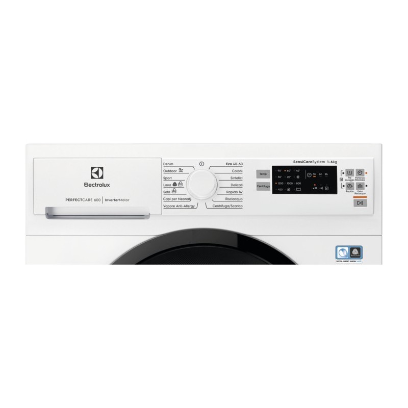 Electrolux SensiCare 600 EW6S526B lavadora Carga frontal 6 kg 1151 RPM Plata, Blanco