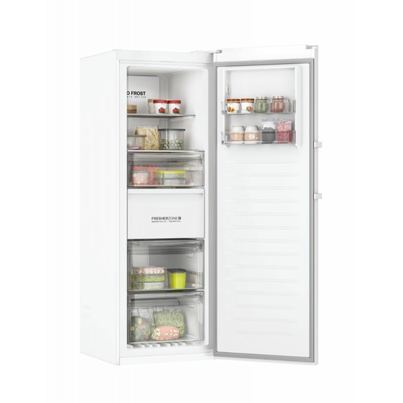 Haier INSTASWITCH H3F-285WE Congélateur vertical Pose libre 285 L E Blanc