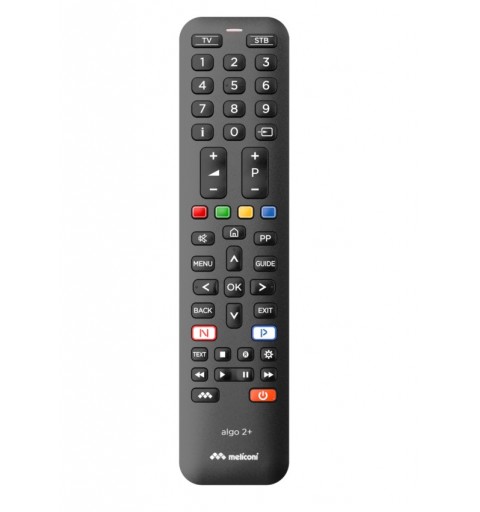 Meliconi Algo 2+ remote control IR Wireless DVD Blu-ray, TV, TV Tuner Press buttons