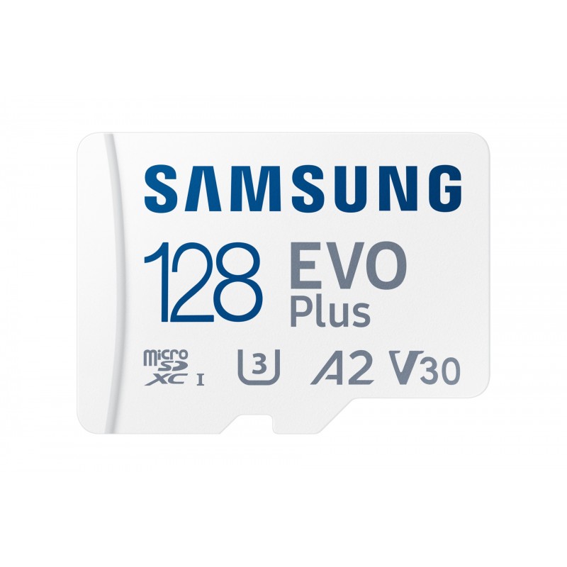 Samsung EVO Plus microSD-Speicherkarte (2024) (inkl. SD Adapter) - 128 GB