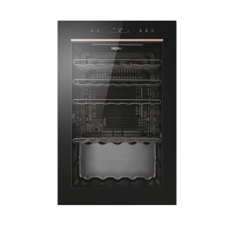 Haier Wine Bank 50 Serie 3 HWS49GAE Weinkühler mit Kompressor Freistehend Schwarz 49 Flasche(n)