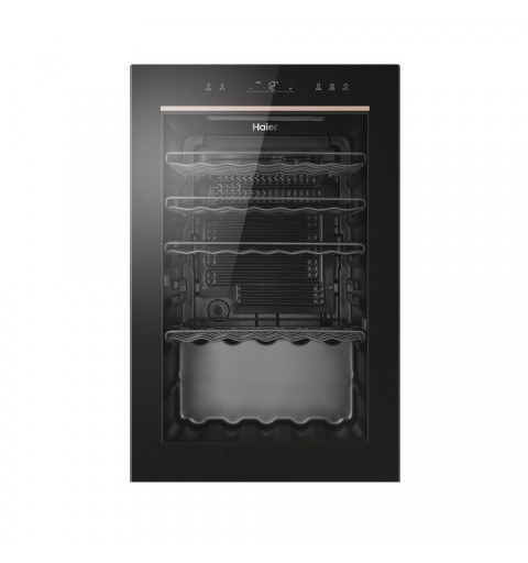 Haier Wine Bank 50 Serie 3 HWS49GAE Compressor wine cooler Freestanding Black 49 bottle(s)