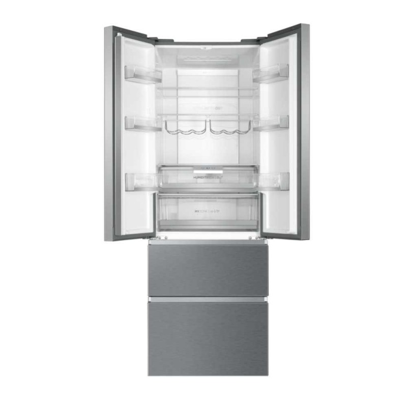 Haier FD 70 Serie 5 HB20FPAAA frigo américain Pose libre 479 L E Argent