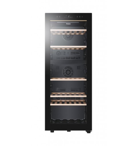 Haier Wine Bank 50 Serie 5 HWS79GDG Refroidisseur de vin compresseur Pose libre Noir 79 bouteille(s)