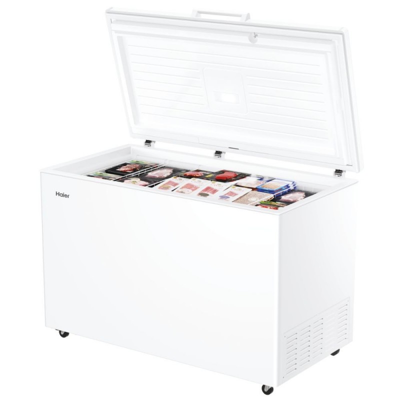 Haier HCE420E Chest freezer Freestanding 418 L E White