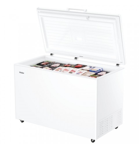 Haier HCE420E Chest freezer Freestanding 418 L E White