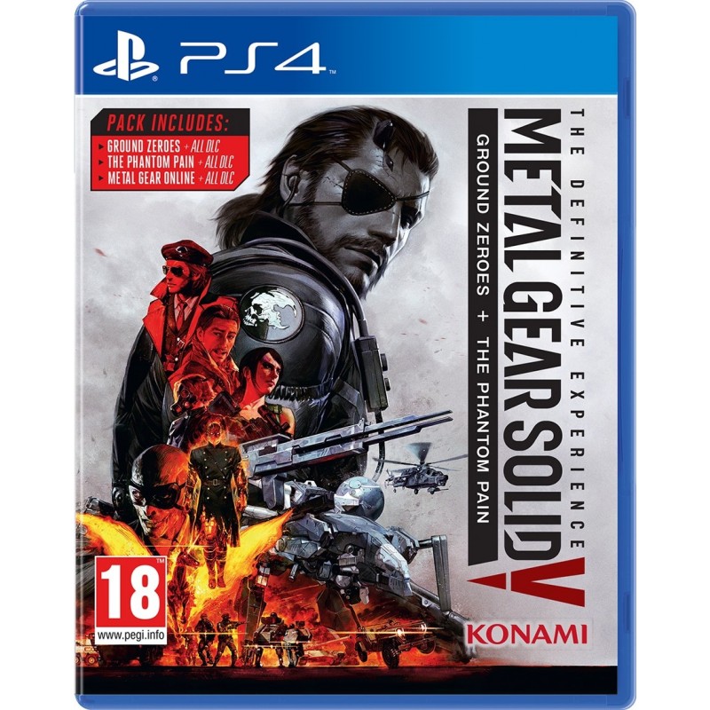 Digital Bros Metal Gear Solid 5 The Definitive Experience, PS4 Estándar Inglés PlayStation 4