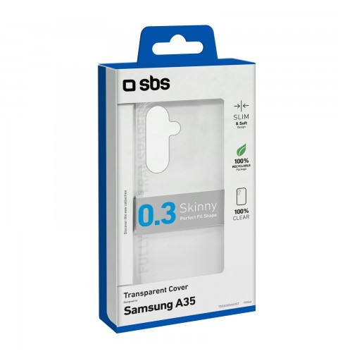 SBS TESKINSAA35T custodia per cellulare 16,8 cm (6.6") Cover Trasparente