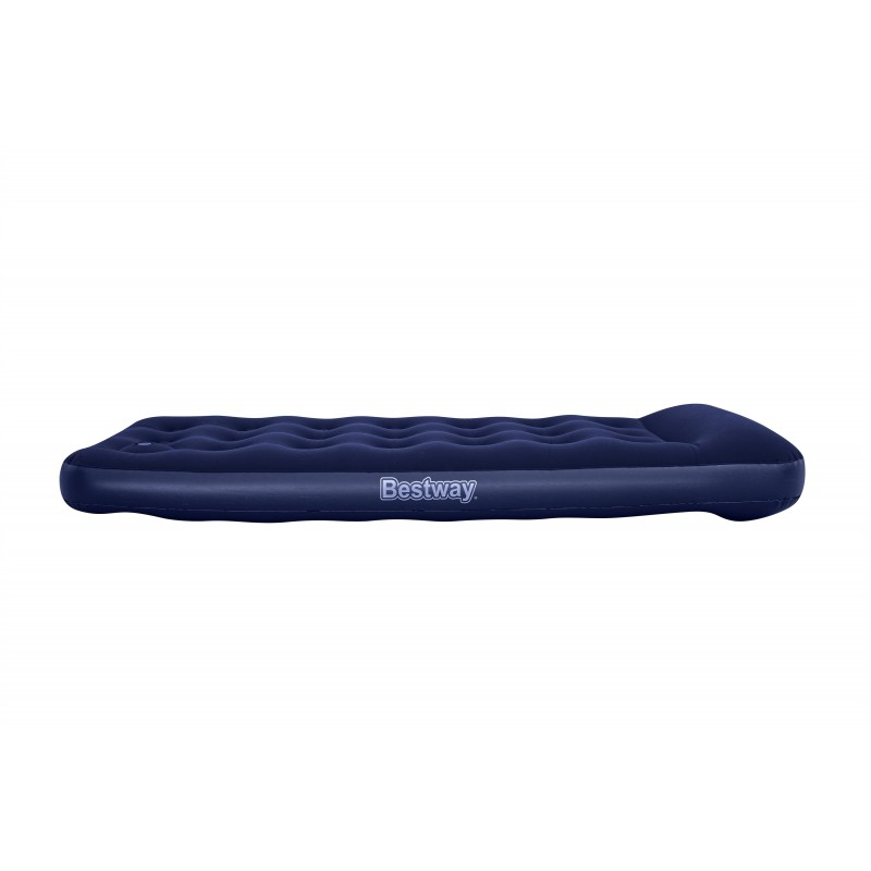 Bestway Matelas gonflable 1 place avec pompe à pied intégrée 1,85 m x 76 cm x 28 cm