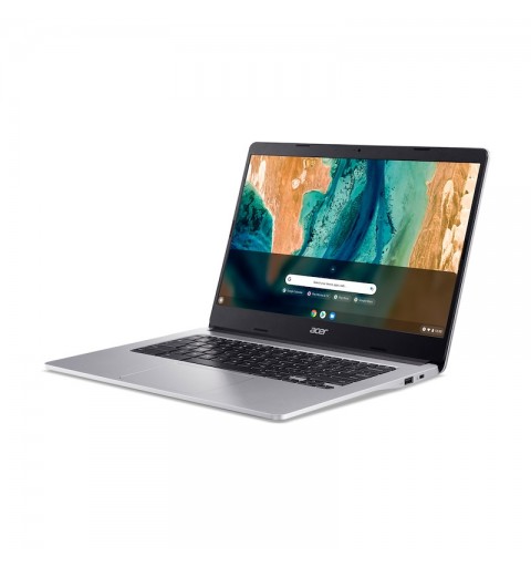 Acer Chromebook CB314-2H-K46K MediaTek MT8183 Computer portatile 35,6 cm (14") Full HD 4 GB DDR4-SDRAM 64 GB eMMC Wi-Fi 5