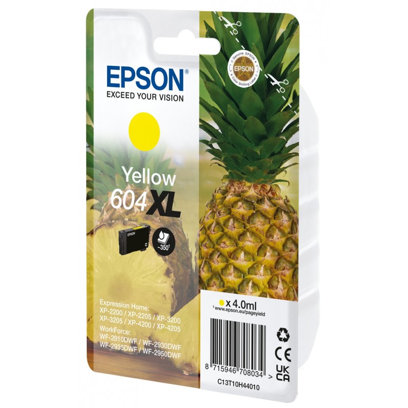 Epson 604XL Druckerpatrone 1 Stück(e) Original Gelb