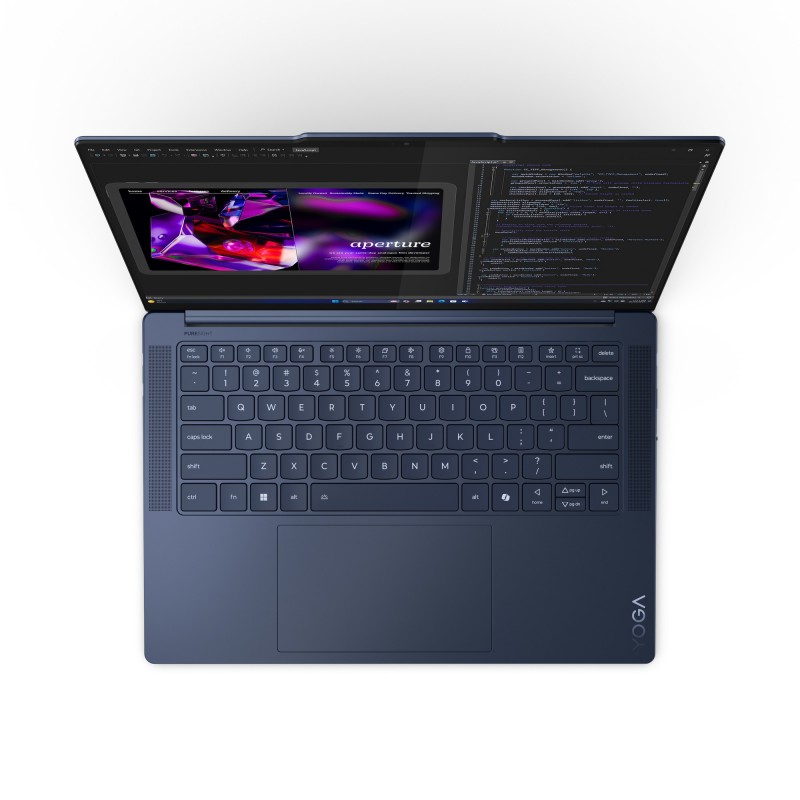 Lenovo Yoga Slim 7 14Q8X9 Qualcomm Snapdragon X1E-78-100 Ordinateur portable 36,8 cm (14.5") Écran tactile 3K 16 Go