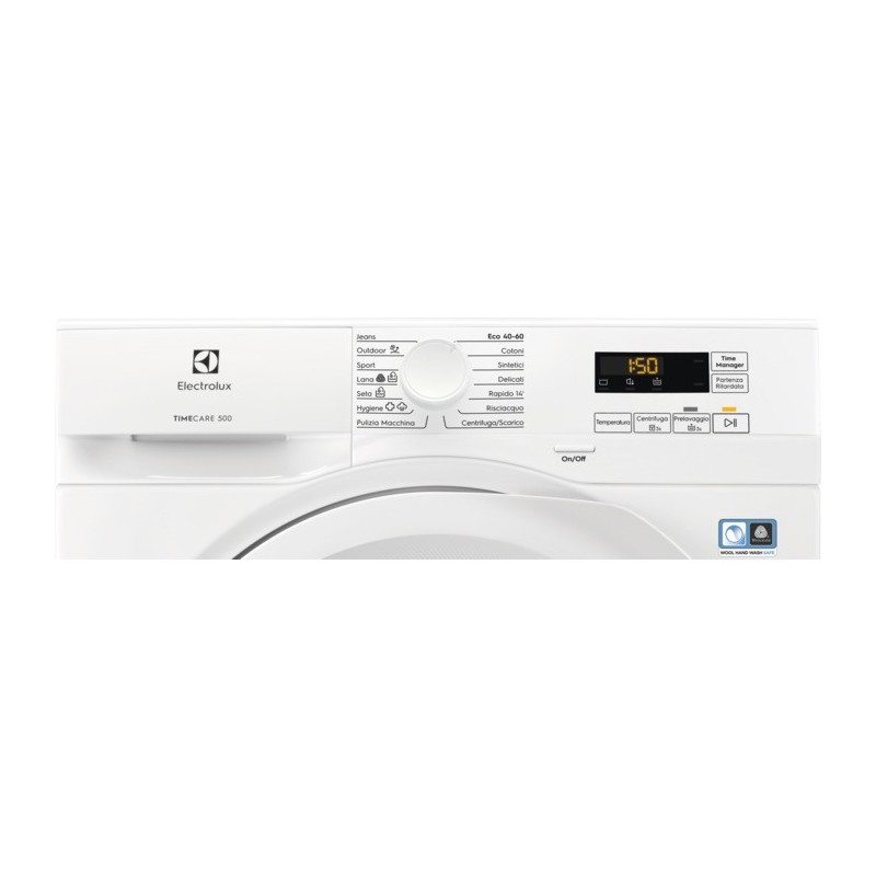 Electrolux EW5F8W machine à laver Charge avant 8 kg 1151 tr min Blanc