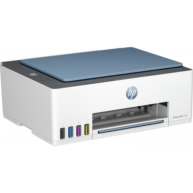 HP Smart Tank 5106 All-in-One Printer, Color, Printer for Home and home office, Print, copy, scan, Wireless High-volume printer