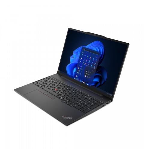 Lenovo ThinkPad E16 Intel Core Ultra 5 125U Ordinateur portable 40,6 cm (16") WUXGA 16 Go DDR5-SDRAM 512 Go SSD Wi-Fi 6E