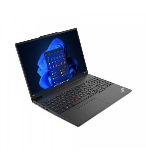 Lenovo ThinkPad E16 Intel Core Ultra 5 125U Ordinateur portable 40,6 cm (16") WUXGA 16 Go DDR5-SDRAM 512 Go SSD Wi-Fi 6E