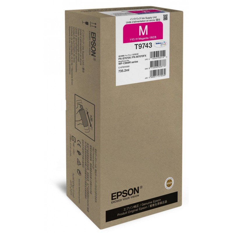 Epson C13T97430N Druckerpatrone 1 Stück(e) Original Magenta