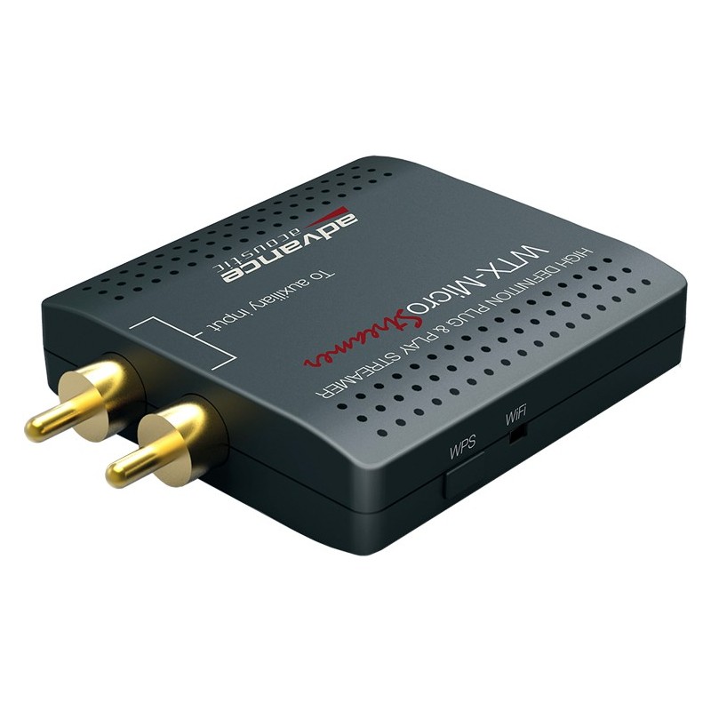 Advance Acoustic WTX-Microstreamer WLAN Schwarz, Gold