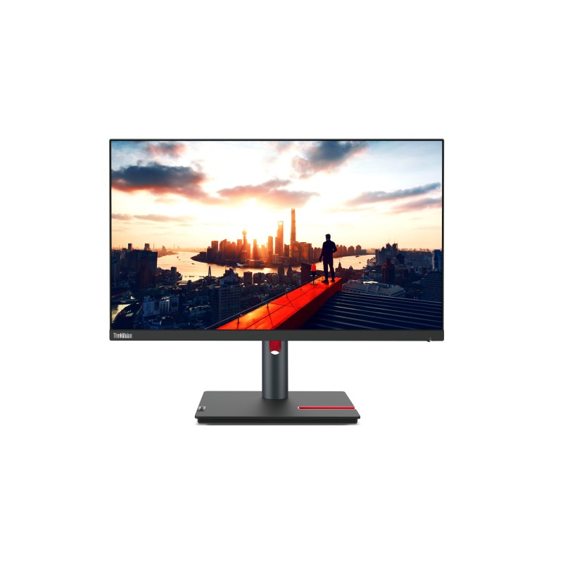 Lenovo ThinkVision P24h-30 LED display 60.5 cm (23.8") 2560 x 1440 pixels Quad HD Black