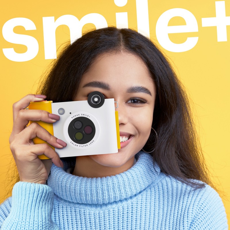 Kodak Smile+ 50,8 x 76,2 mm Bianco, Giallo