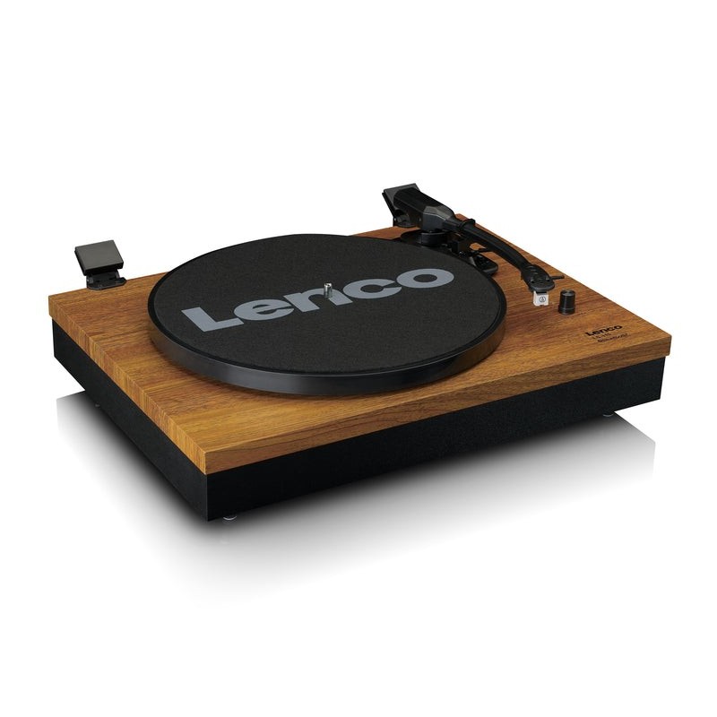 Lenco LS-310WD audio turntable Belt-drive audio turntable Black, Wood Manual