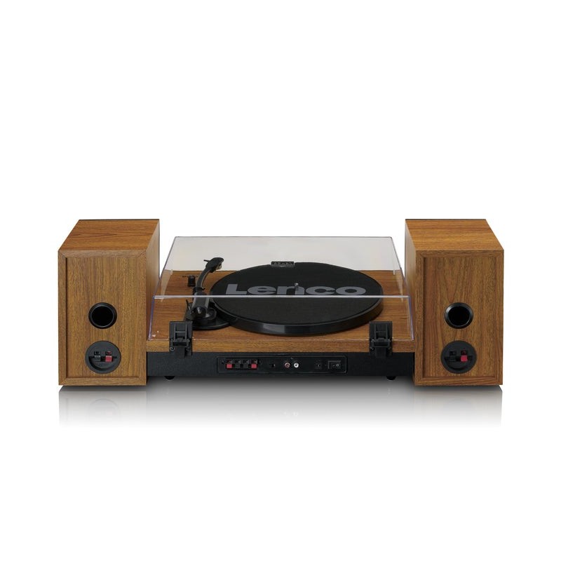 Lenco LS-310WD piatto audio Giradischi con trasmissione a cinghia Nero, Legno Manuale