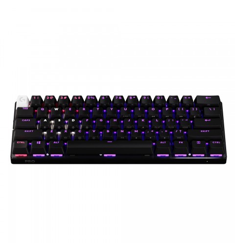 Logitech G PRO X 60 keyboard Gaming USB + RF Wireless + Bluetooth QWERTY US International Black