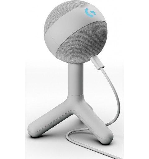 Logitech G Yeti Orb Blanc Microphone de table